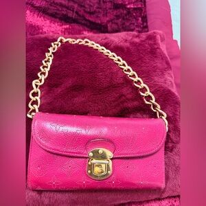 Louis Vuitton Red Leather Wallet